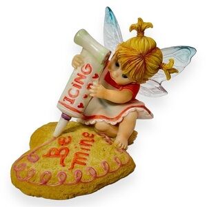 Enesco My Little‎ Kitchen Fairies Be Mine Cookie Fairies 2006 Fairy Figurine